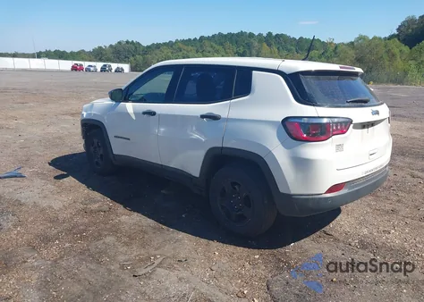 2018 Jeep Compass Sport Fwd из США, поврежденный, VIN 3C4NJCAB1JT263297